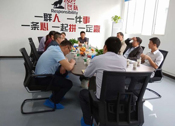 瀘州市張秘書長一行蒞臨考察